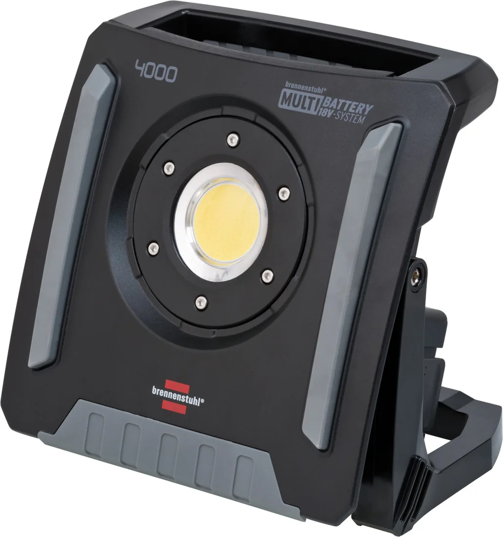 Professional Multi Battery LED Work Light 4000 MA, 4500lm, IP65