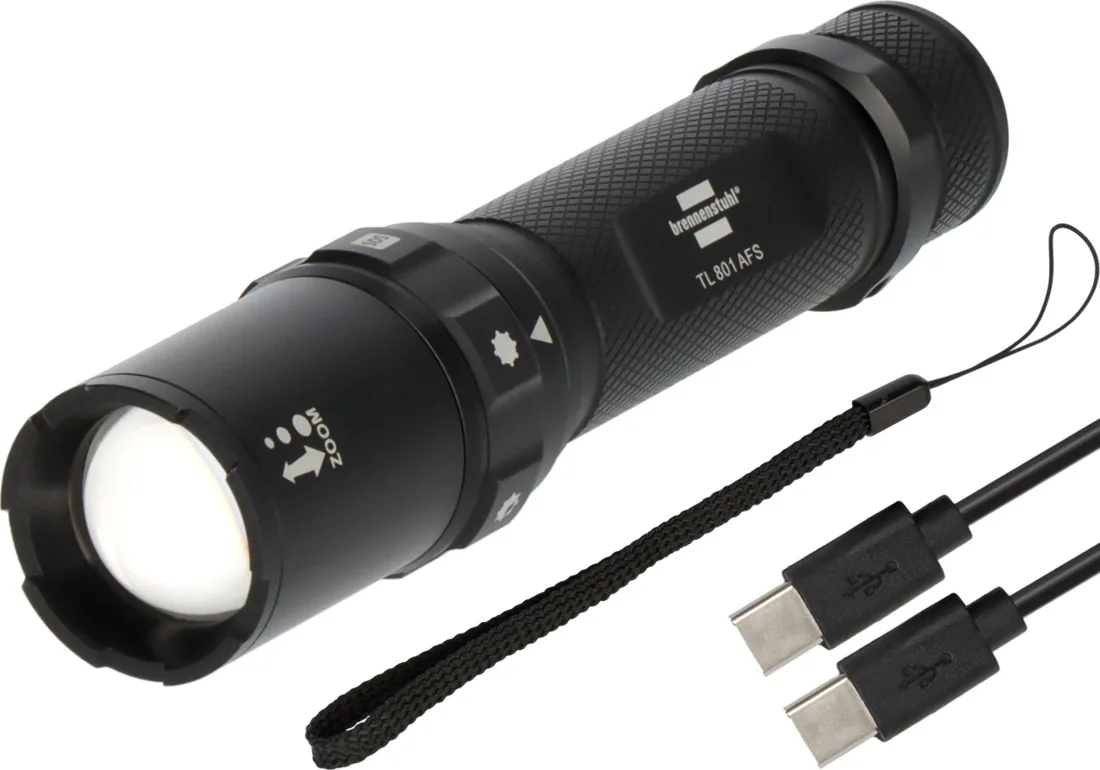 Rechargeable Focus Selector LED Torch TL 801 AFS, IP44 , 800lm