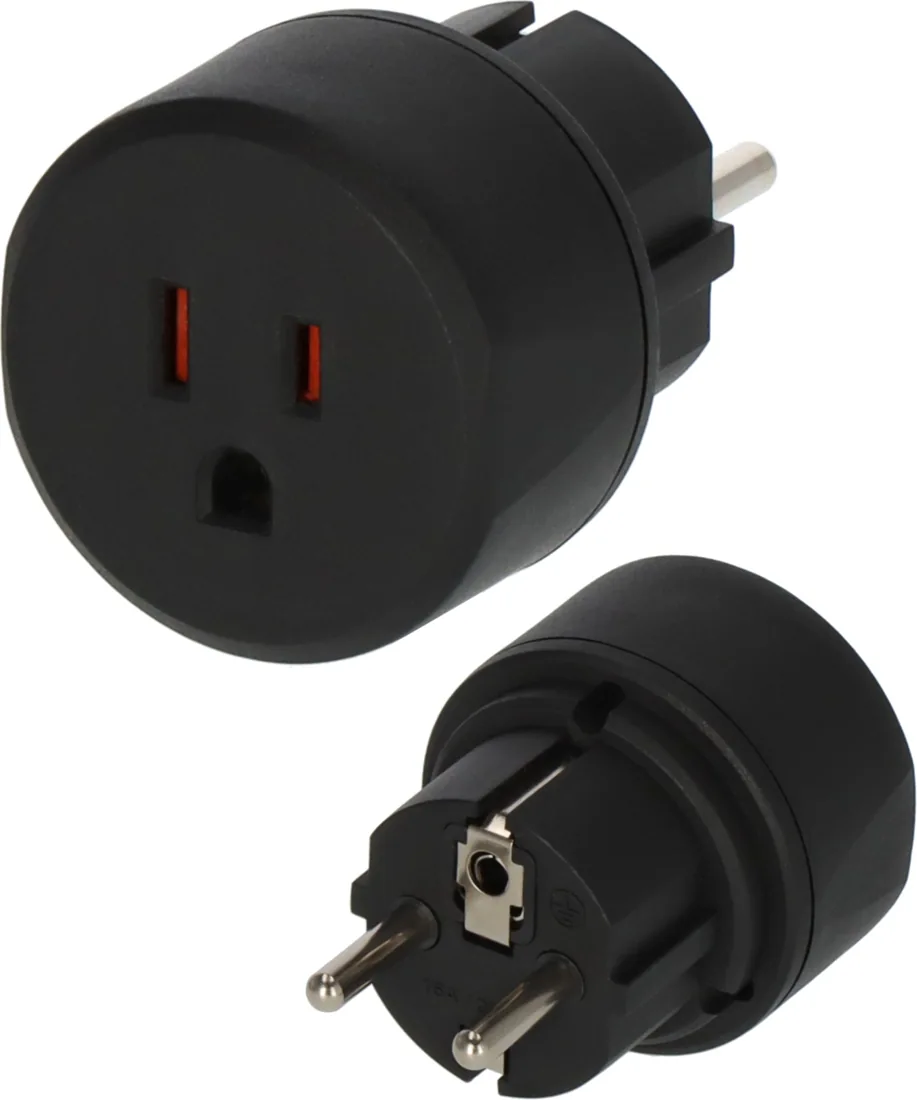 Travel Adapter USA, Japan => earthed